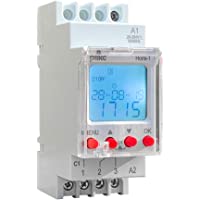 Los mejores  - plikc PLK012676 Horis - Interruptor horario semanal Digital (1 Canal)- Gris
